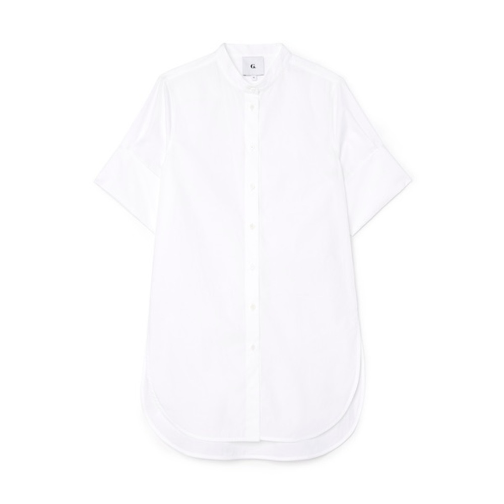 G. Label / White Short Sleeve Blouse / Size 0